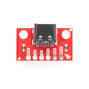SparkFun USB-C Breakout - Horizontal (with Headers)