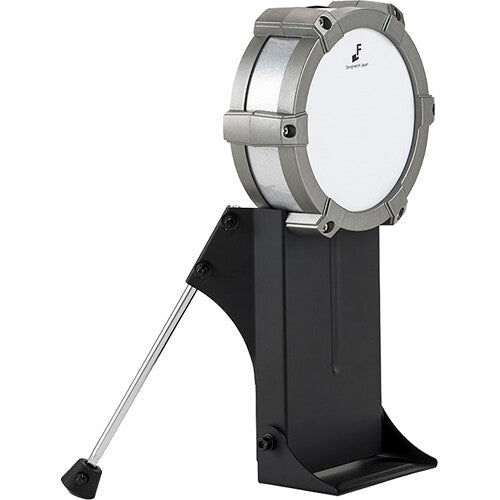 E F NOTE Electronic Kick Pad (8", White Sparkle)