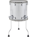 E F NOTE Floor Tom (13", White Sparkle)