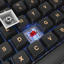 Montech MKey Mechanical Gaming Keyboard (Red Switch, Osaka Castle Theme, Darkness)