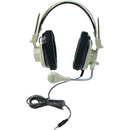 Califone 3066AVT Deluxe Multimedia Stereo Headset (3.5mm To Go Plug, Beige)