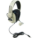 Califone 3066AVT Deluxe Multimedia Stereo Headset (3.5mm To Go Plug, Beige)
