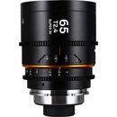 Venus Optics Laowa Nanomorph 65mm T2.4 1.5x S35 Anamorphic Lens (Sony E, Amber Flare)