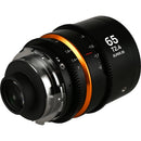 Venus Optics Laowa Nanomorph 65mm T2.4 1.5x S35 Anamorphic Lens (Leica L, Amber Flare)