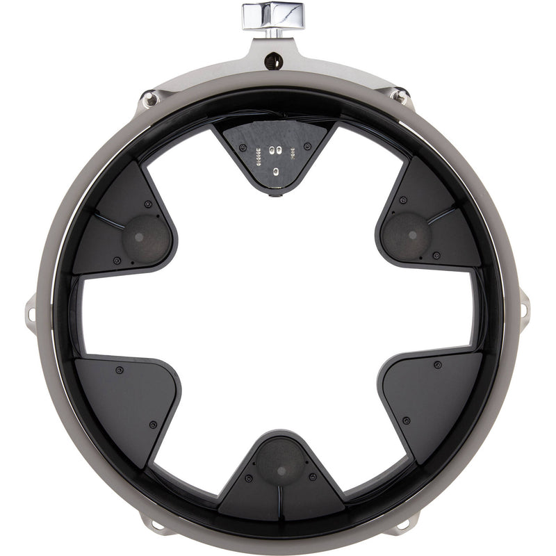 E F NOTE Half-Shell Tom Pad (12", White Sparkle)