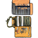 Roaring Fire Gear The Pack Mule Versatile Removable Tool Roll Bag (Tan/Yellow)