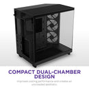 NZXT H6 Flow Mid-Tower Case (Black)