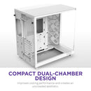 NZXT H6 Flow Mid-Tower Case (White)