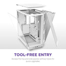 NZXT H6 Flow Mid-Tower Case (White)