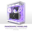 NZXT H6 Flow Mid-Tower Case (White)