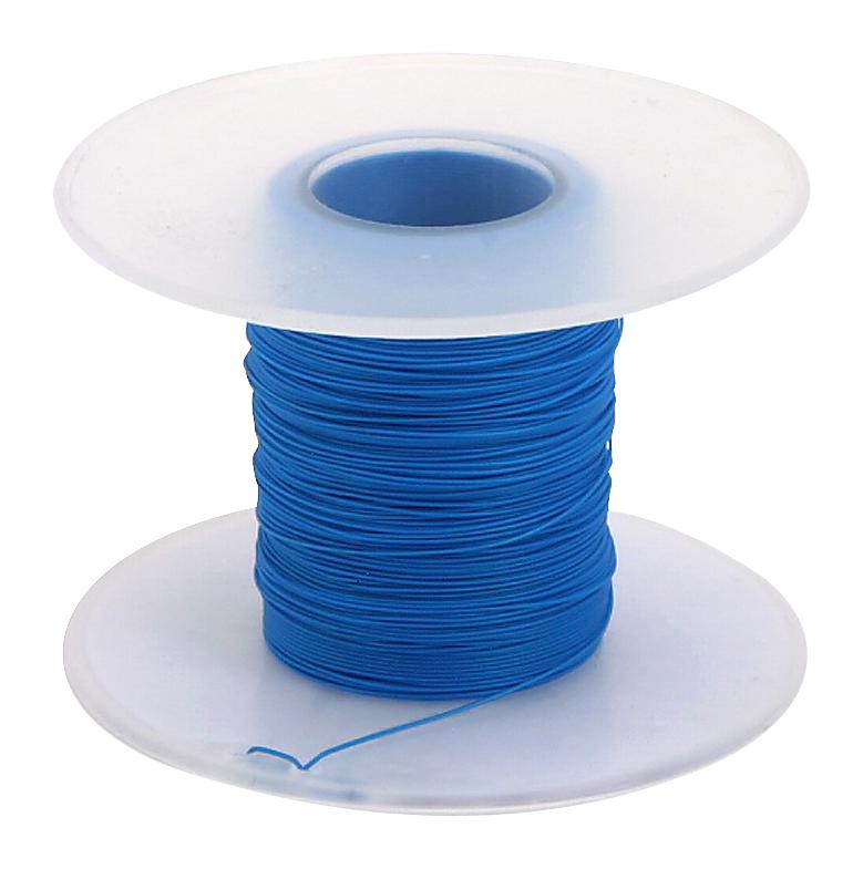 MULTICOMP PRO MP013970 Wire, PVDF, Blue, 30 AWG, 0.05 mm&sup2;, 1640 ft