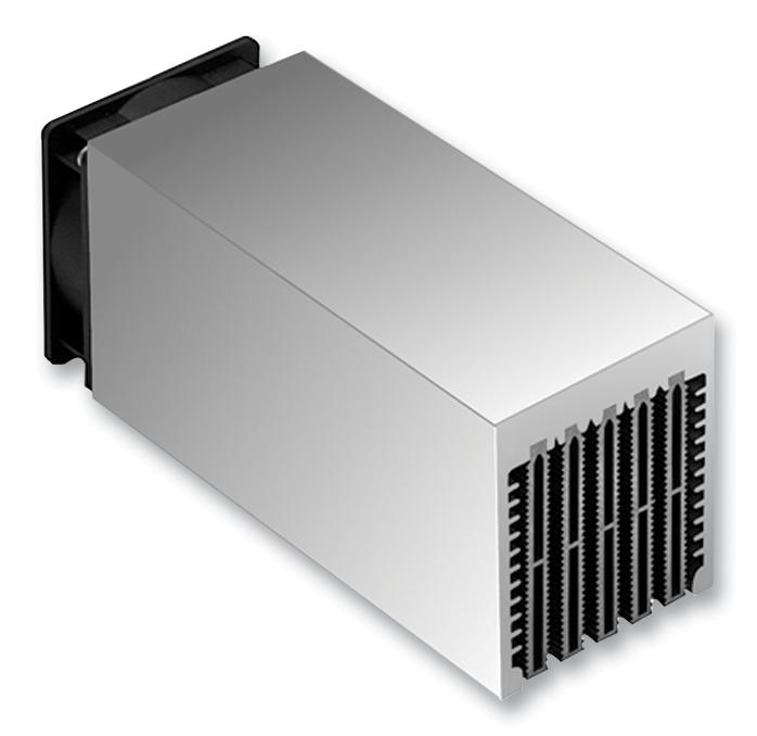 Fischer Elektronik LA 9/150 24V LA 24V Fan / Force Cooled Heat Sink Hollow Fin Aggregate 0.17 &deg;C/W 83 mm 80 150 m&Acirc;&sup3;/h