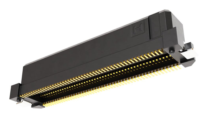 HARWIN F10-10010045R Mezzanine Connector, Receptacle, 0.5 mm, 2 Rows, 100 Contacts, Surface Mount Straight