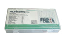MULTICOMP PRO MP014773 Tap Ring Washer, Red Fiber/Rubber/Faucet/Foam/Aluminium Washer, C-Clips, Nylon/Rubber O-Rings