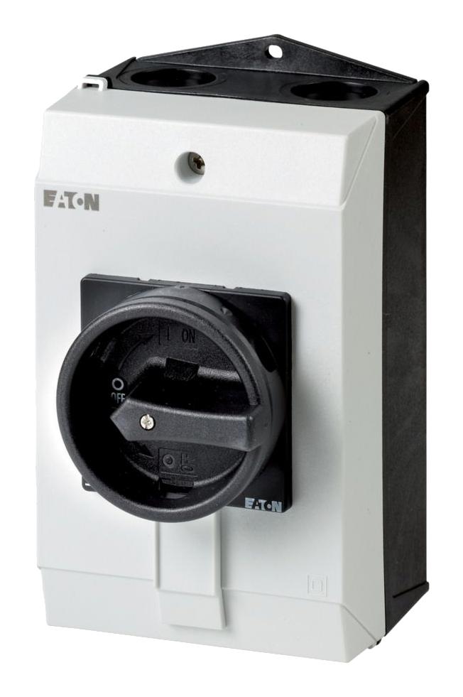 EATON MOELLER P1-25/I2H/SVB-SW/N Switch Disconnector, Main, 3 Pole, 690 V, 25 A, IP65, NEMA 12, Screw, Surface Mount