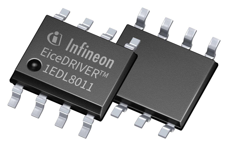 INFINEON 1EDL8011XUMA1 Gate Driver, EiceDRIVER, 1 Channels, Isolated, High Side, MOSFET, 8 Pins, SOIC 1EDL8011, SP005726254
