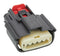 MOLEX 33471-0501 Automotive Connector Housing, Black, MX150 33471 Series, Receptacle, 5 Ways