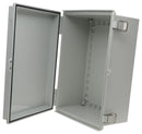 BUD INDUSTRIES PTQ-11053 ENCLOSURE, MULTIPURPOSE, PC/GFR, GRAY