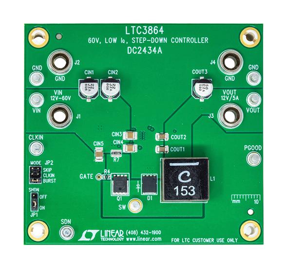 ANALOG DEVICES DC2434A Demonstration Board, LTC3864EMSE