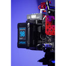 IndiPRO Tools V-Mount to V-Lock Battery Adapter Plate with Multi-Voltage Outputs