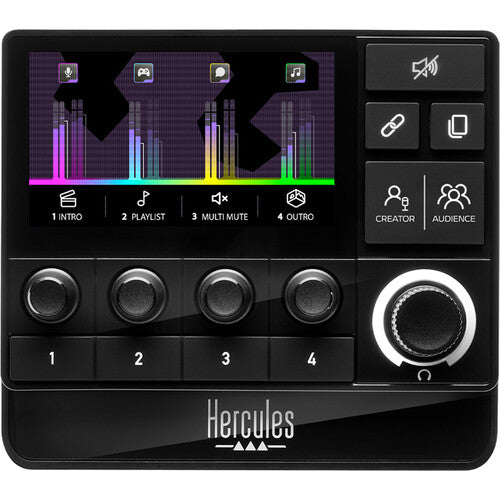 Hercules Pro Audio Controller For Advanced Streamers