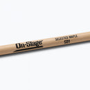 On-Stage Maple Drum Sticks (SD1, Round Tip, 12-Pair)
