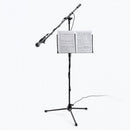On-Stage SMC1500 Clamp-On Sheet Music Bookplate for Mic Stands
