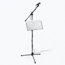 On-Stage SMC1500 Clamp-On Sheet Music Bookplate for Mic Stands