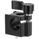 CAMVATE 1/4"-20 Male Anti-Twist to 15mm Single Rod Bracket