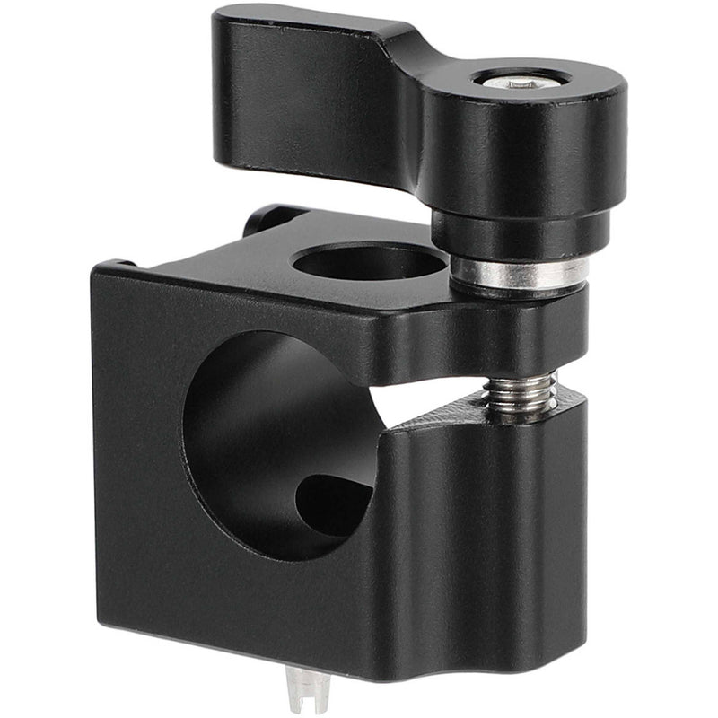 CAMVATE 1/4"-20 Male Anti-Twist to 15mm Single Rod Bracket