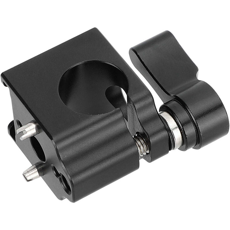 CAMVATE 1/4"-20 Male Anti-Twist to 15mm Single Rod Bracket