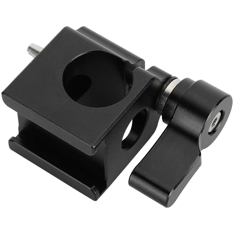 CAMVATE 1/4"-20 Male Anti-Twist to 15mm Single Rod Bracket