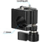 CAMVATE 1/4"-20 Male Anti-Twist to 15mm Single Rod Bracket