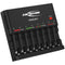 Ansmann Powerline 8-Bay Battery Charger for AA / AAA NiMH Rechargeable Batteries (Black)