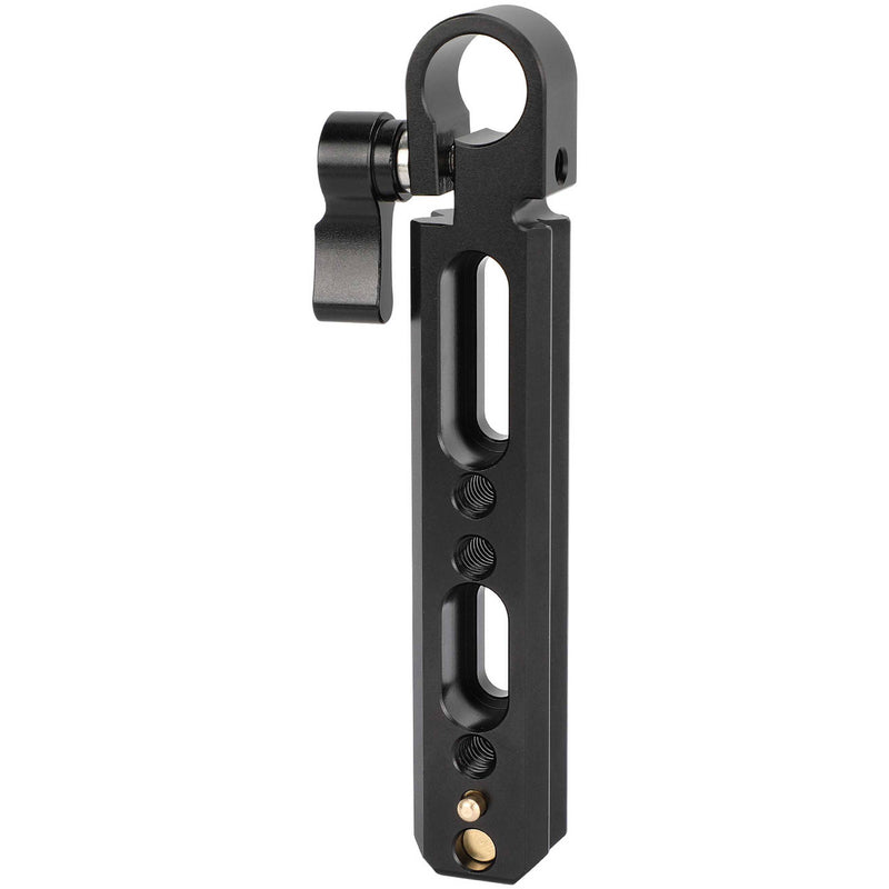CAMVATE Single 15mm Rod Bracket with Double-Sided NATO Safety Rail (3.8")