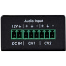 MuxLab Dante 2-Channel Analog Audio Encoder