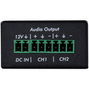 MuxLab Dante 2-Channel Analog Audio Decoder