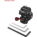 SmallRig Drop-In HawkLock Quick Release Monitor Mount with NATO Clamp