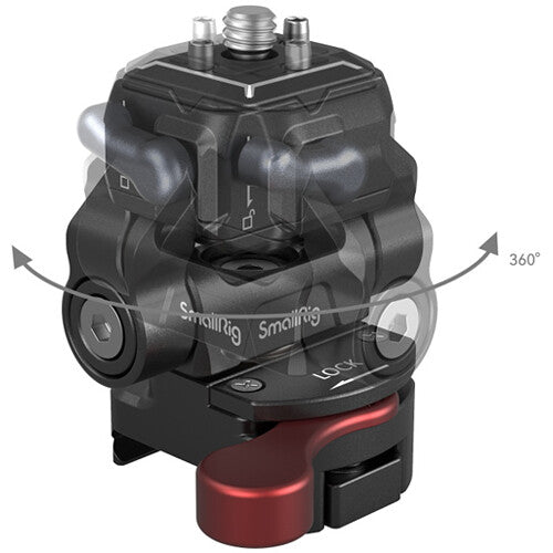 SmallRig Drop-In HawkLock Quick Release Monitor Mount with NATO Clamp