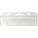 BRADY PEOPLE ID Frosted Rigid Plastic Horizontal Half Card Holder (3.38 x 2.12", 50-Pack)