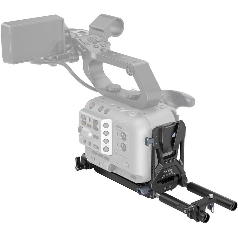 SmallRig V-Lock Battery Plate with 15mm LWS Base Kit for Small Cinema Cameras