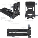 SmallRig V-Lock Battery Plate with 15mm LWS Base Kit for Small Cinema Cameras
