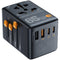 Tessan 65W Universal Travel Adapter with USB Charging
