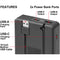 Vidpro VDL-106 Dual Bay LCD Charger with Power Bank for Kodak LB-070