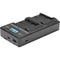Vidpro VDL-106 Dual Bay LCD Charger with Power Bank for Kodak LB-070
