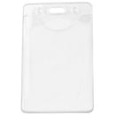 BRADY PEOPLE ID Clear Vinyl Vertical DOP-Free Badge Holder (2.24 x 3.38", 100-Pack)