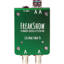 Freakshow HD 12G-SDI Dual SDI to Fiber Transmitter with DC Barrel Power Connector
