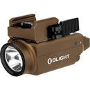 Olight Baldr S BL Rechargeable Weaponlight with Blue Laser (Desert Tan)