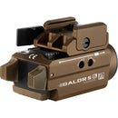 Olight Baldr S BL Rechargeable Weaponlight with Blue Laser (Desert Tan)