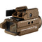 Olight Baldr S BL Rechargeable Weaponlight with Blue Laser (Desert Tan)